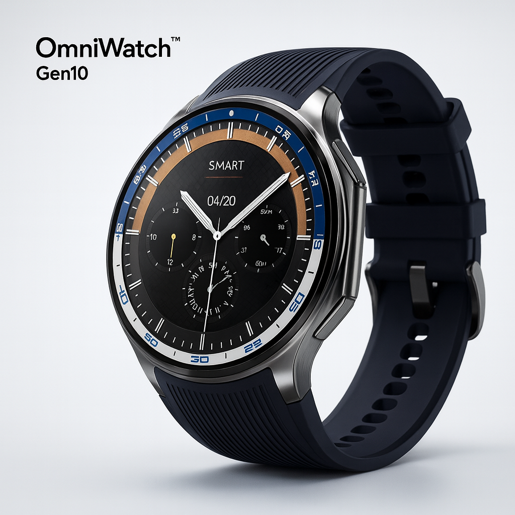 OmniWatch™ Gen10 — SMARTWATCH KLASY PREMIUM