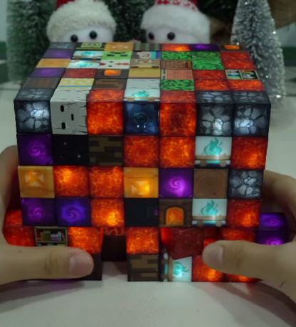 magnetic blocks - mix with light up