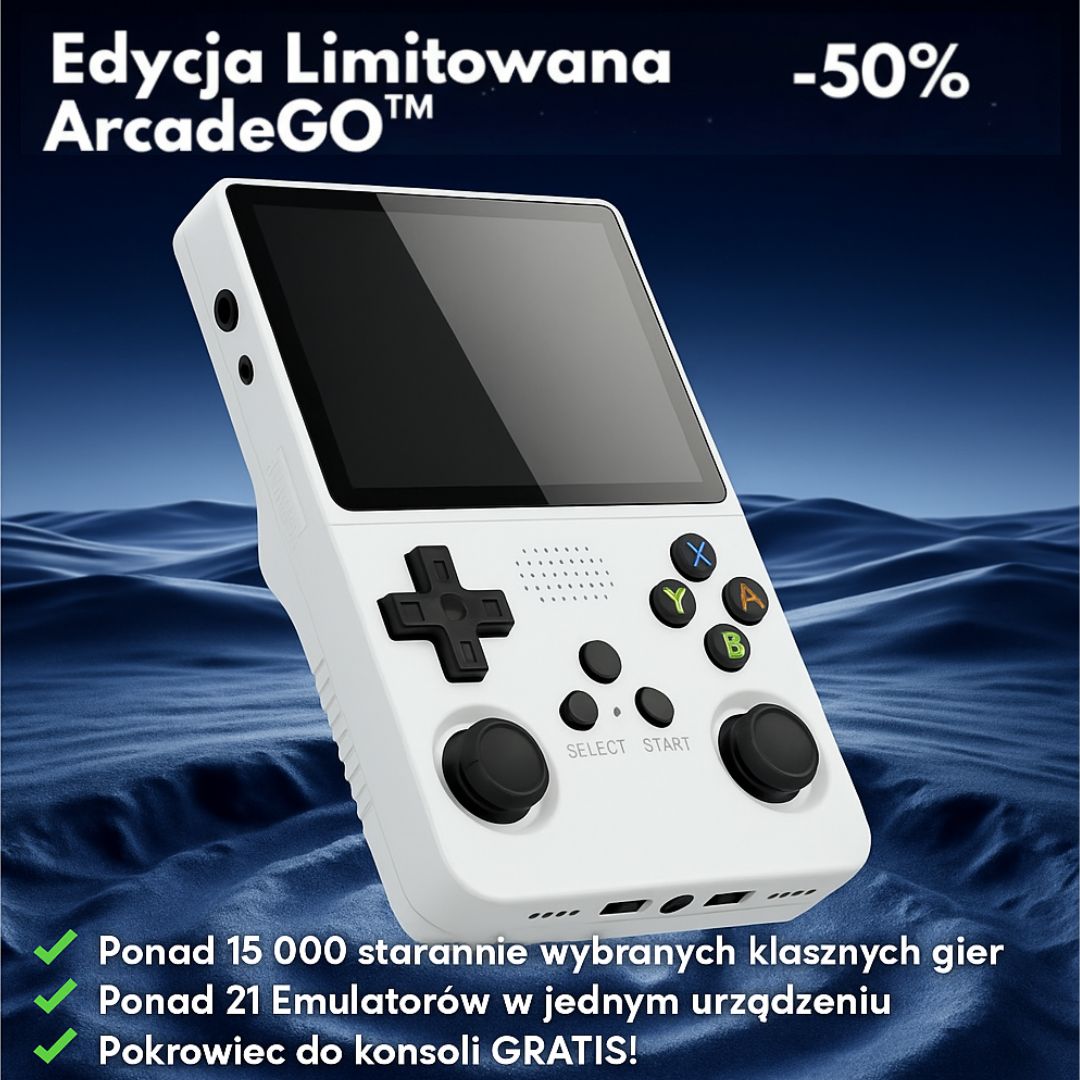 ArcadeGO™ - Konsola Przenośna | Limitowana Edycja