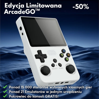 ArcadeGO™ - Konsola Przenośna | Limitowana Edycja