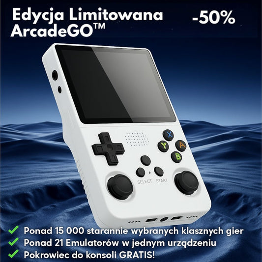 ArcadeGO™ - Konsola Przenośna | Limitowana Edycja